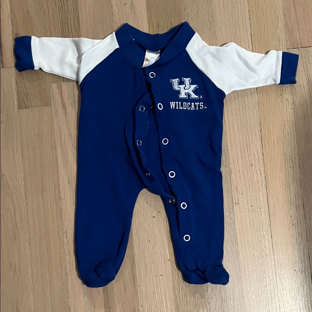 University of Kentucky Blue and White Wildcats Kids One Piece
